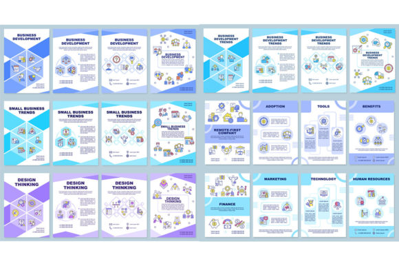 Business Development Trends Brochure Set: A Comprehensive Guide for Modern Corporate Needs