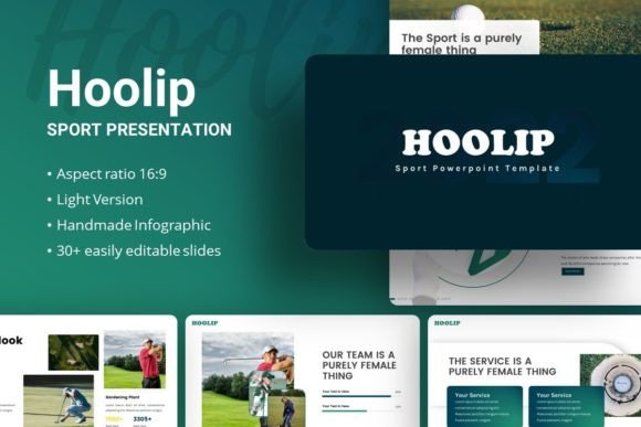 Discover the Versatility of Hoolip Sport Presentation Template