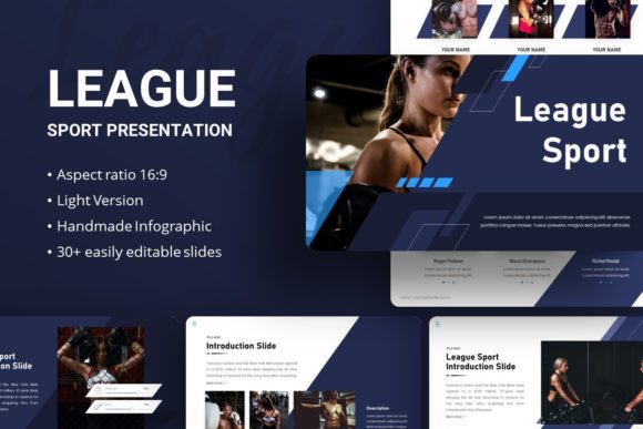 Explore the Versatile League Presentation Template for Your Next Project