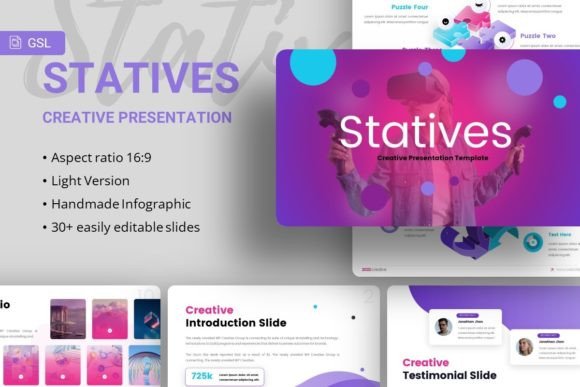 Exploring Satives Creative Google Slides Template: A Versatile Tool for Modern Presentations
