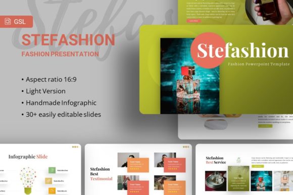 Exploring Stefashion: A Versatile Google Slides Template for Creative Presentations