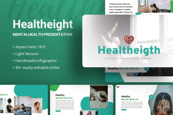 Introducing Healtheight: A Versatile Mental Health Presentation Template