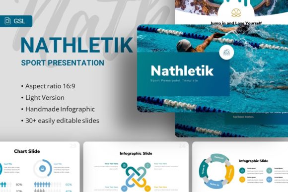 Introducing Nathletik Sport Google Slides Template: A Versatile Solution for Modern Presentations