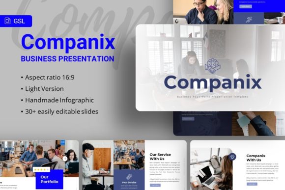 Mastering Presentations with Companix Business Google Slides Templates