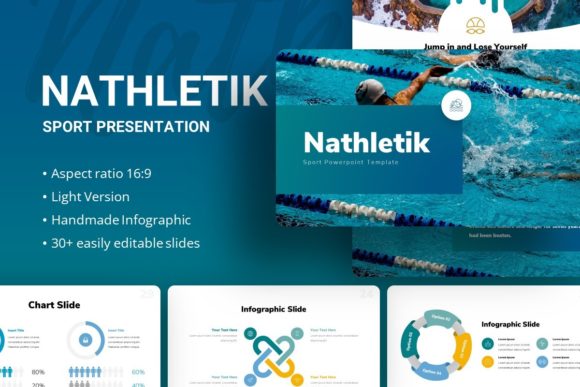 Unlock Your Creativity with Nathletik Sport Presentation Template